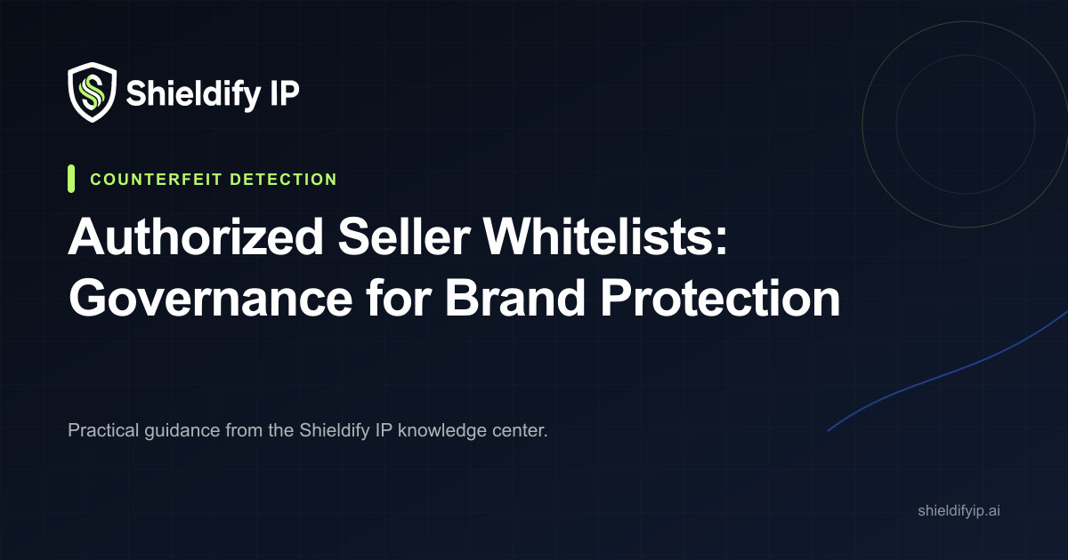 Authorized seller whitelist governance workflow